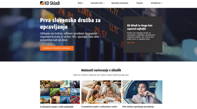 Izdelava strani kd-skladi.si